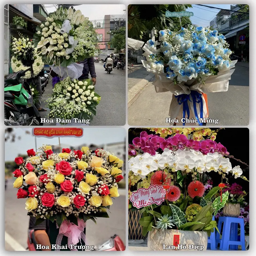 Dịch vụ đặt hoa và giao tận nơi tại Xã Giao Thuỷ - Tỉnh Ninh Bình