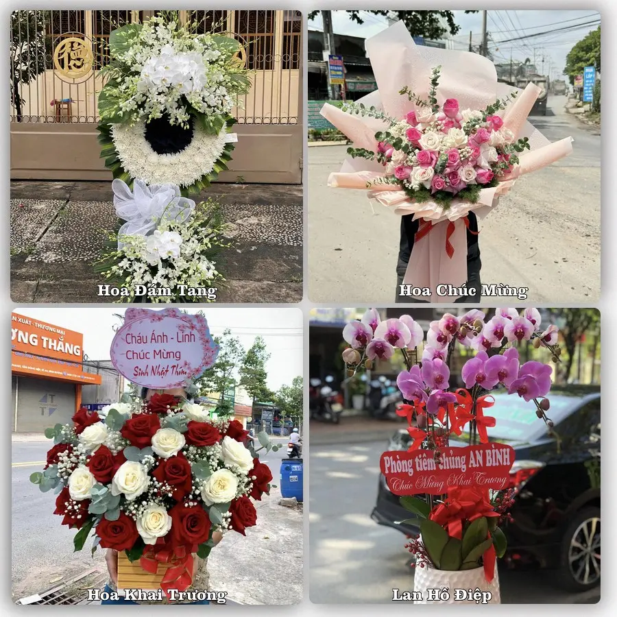 Dịch vụ đặt hoa và giao tận nơi tại Xã Hoàn Long - Tỉnh Hưng Yên