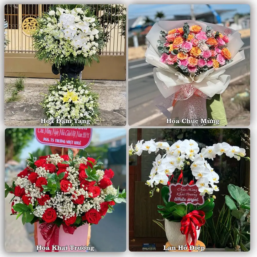 Dịch vụ đặt hoa và giao tận nơi tại Phường Long Hương - Thành phố Hồ Chí Minh