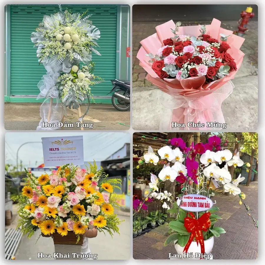 Shop hoa tươi Phường Long Hương, Hồ Chí Minh – đặt hoa theo dịp, giao tận nơi