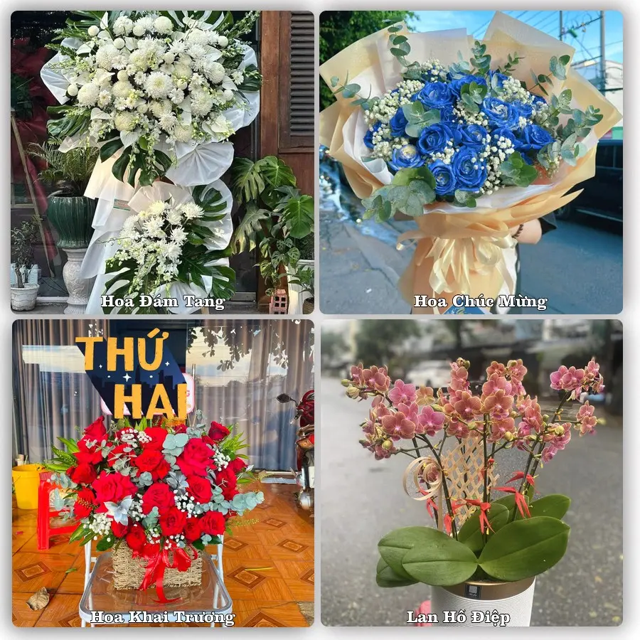 Dịch vụ đặt hoa và giao tận nơi tại Phường Mỹ Thới - Tỉnh An Giang