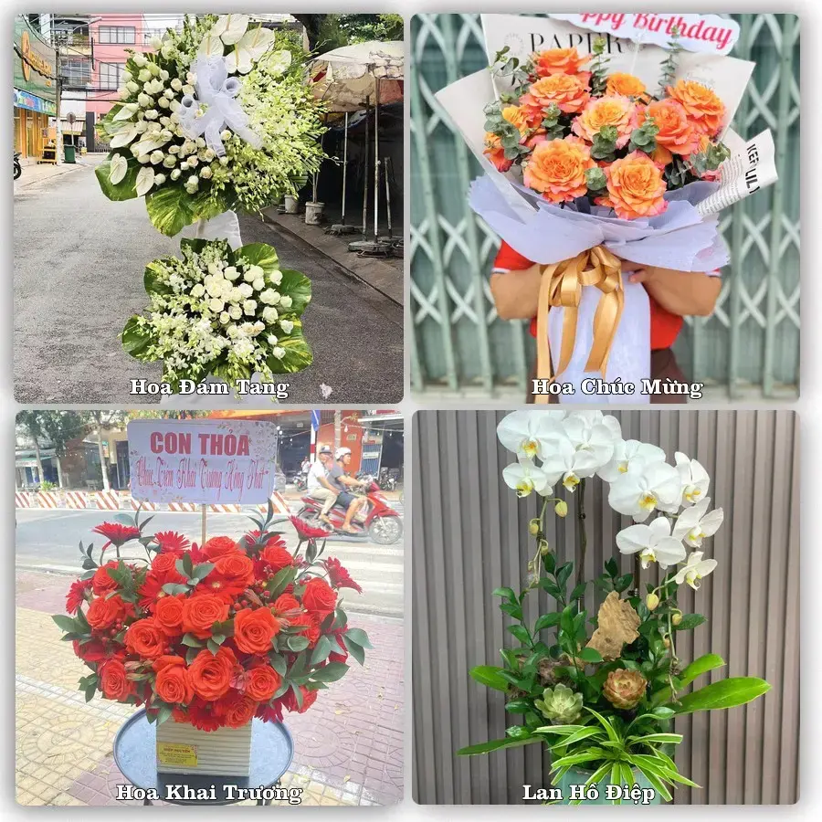 Shop hoa tươi Phường Tân Uyên, Hồ Chí Minh – đặt hoa theo dịp, giao tận nơi