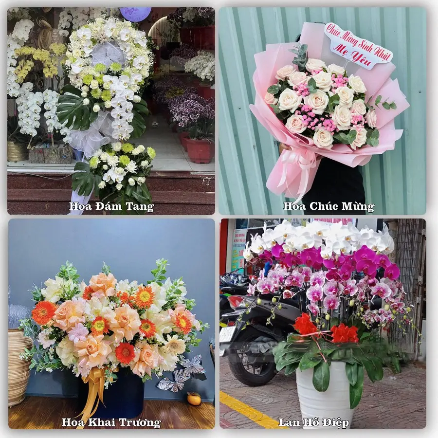 Dịch vụ đặt hoa và giao tận nơi tại Phường Tây Nam - Thành phố Hồ Chí Minh