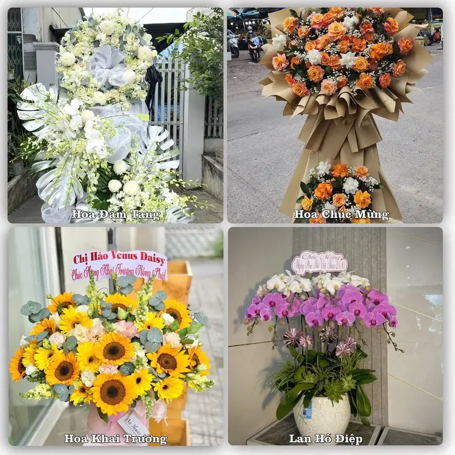 Dịch vụ đặt hoa và giao tận nơi tại Xã Việt Yên - Tỉnh Hưng Yên