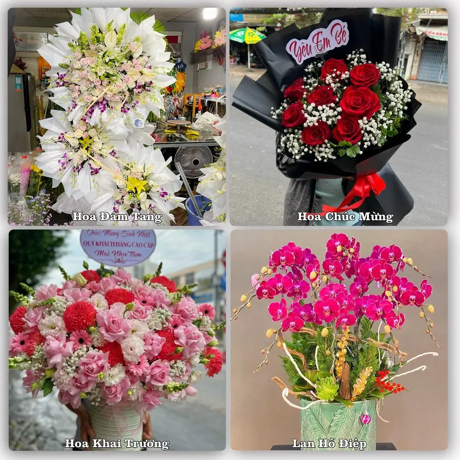Dịch vụ đặt hoa và giao tận nơi tại Phường Yên Dũng - Tỉnh Bắc Ninh