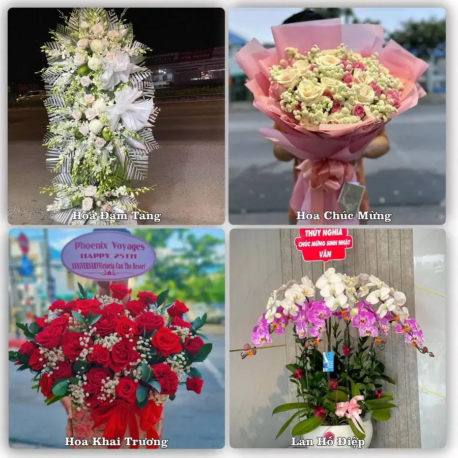 Shop hoa tươi Phường Yên Dũng, Bắc Ninh – đặt hoa theo dịp, giao tận nơi