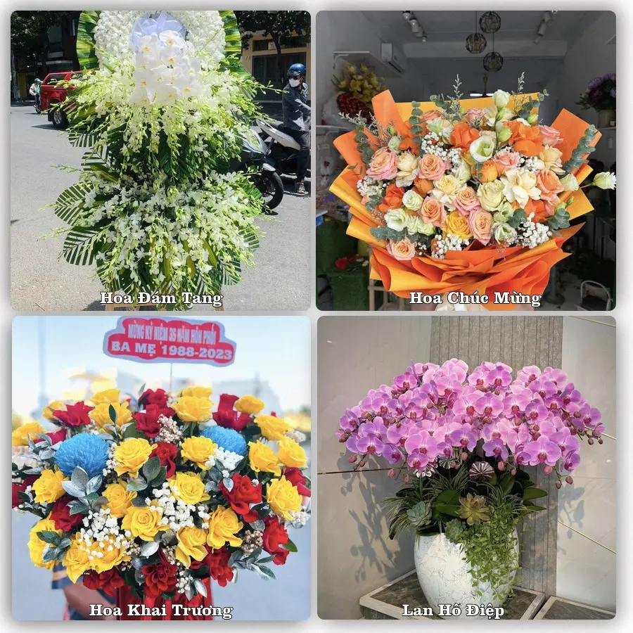 Dịch vụ đặt hoa và giao tận nơi tại Phường An Tường - Tỉnh Tuyên Quang