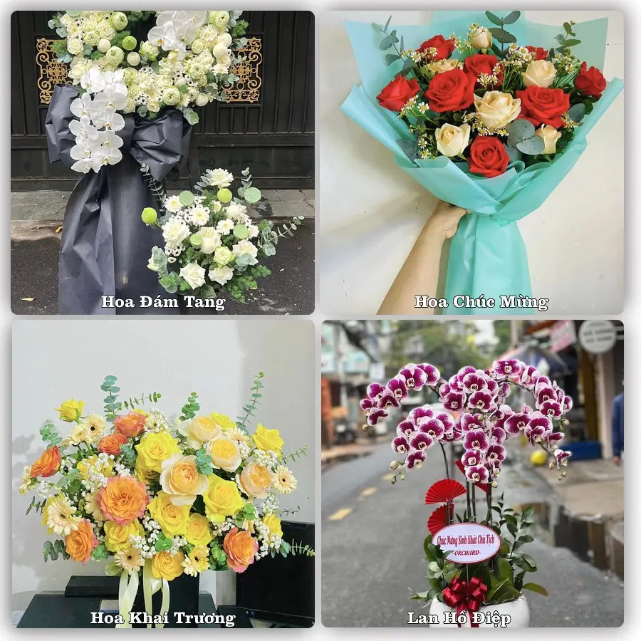 Dịch vụ đặt hoa và giao tận nơi tại Xã Hoàng Vân - Tỉnh Bắc Ninh