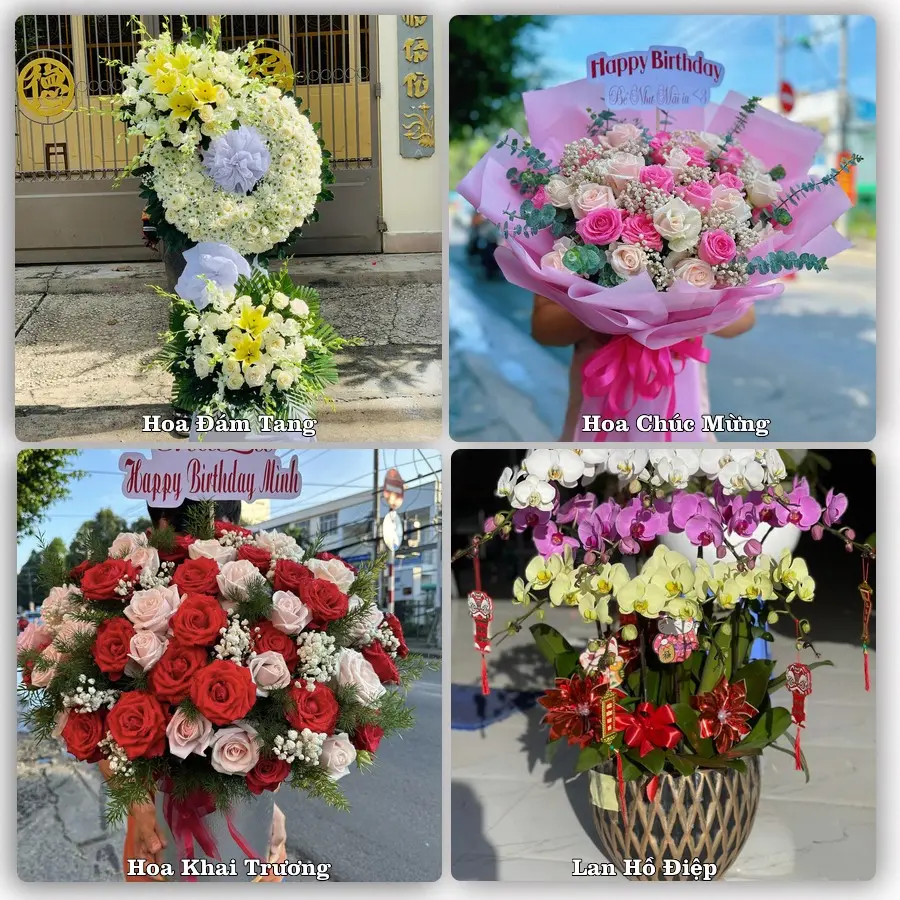 Dịch vụ đặt hoa và giao tận nơi tại Phường La Gi - Tỉnh Lâm Đồng