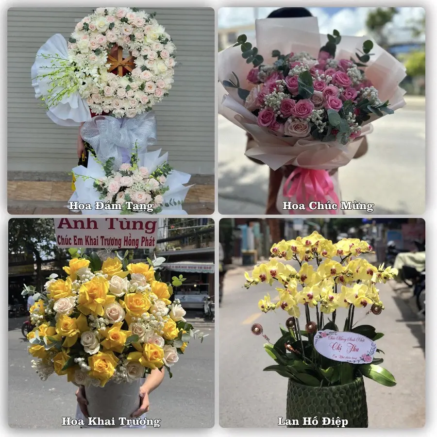 Tư vấn chọn hoa theo người nhận và dịp tặng tại Phường La Gi - Tỉnh Lâm Đồng