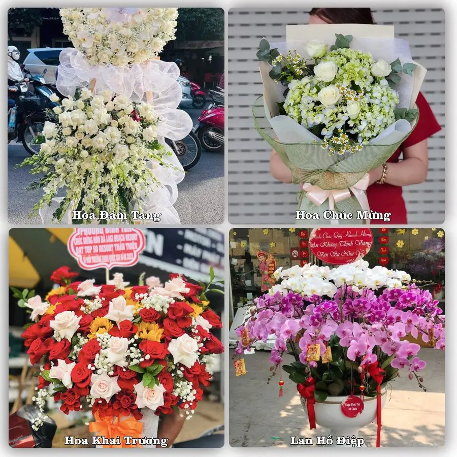 Dịch vụ đặt hoa và giao tận nơi tại Phường Phước Tân - Tỉnh Đồng Nai