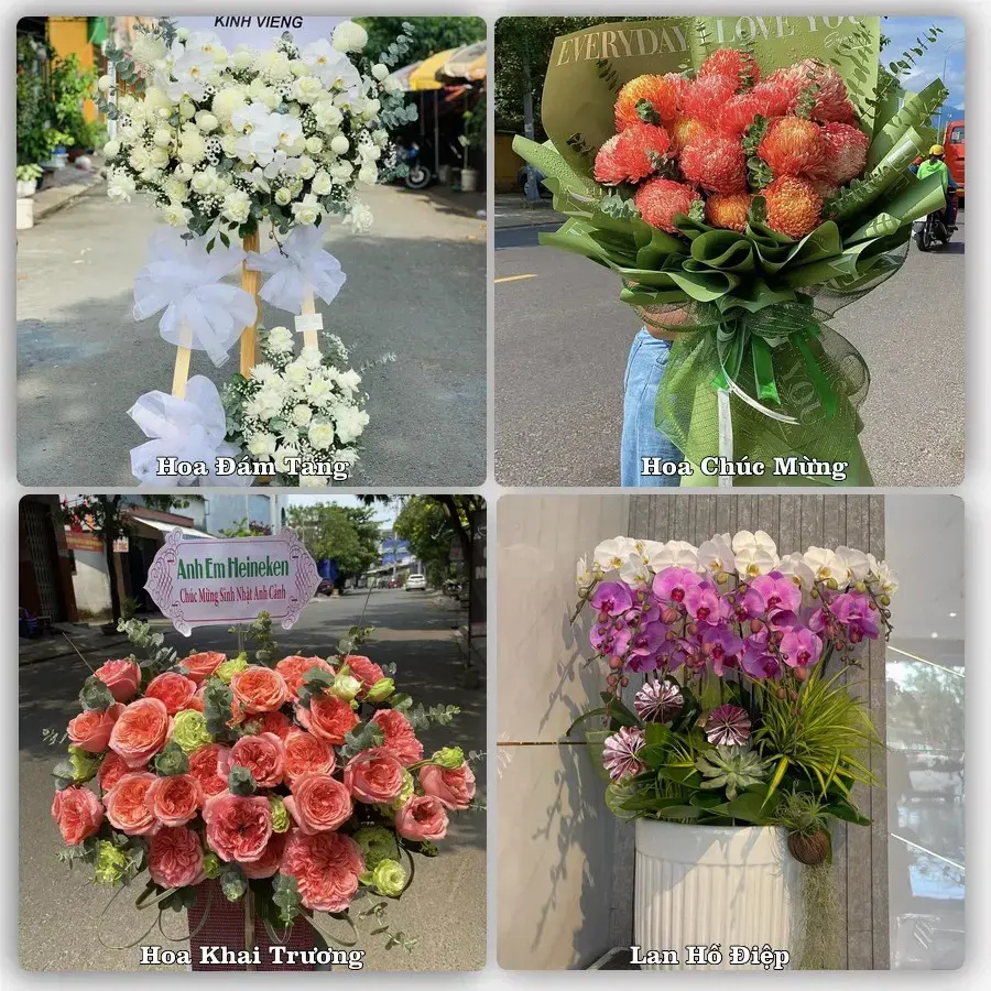 Shop hoa tươi Phường Phước Tân, Đồng Nai – đặt hoa theo dịp, giao tận nơi