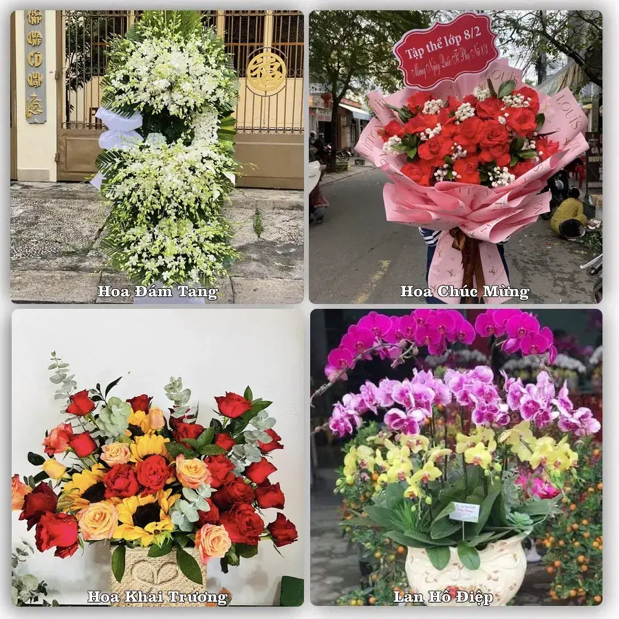 Dịch vụ đặt hoa và giao tận nơi tại Xã Quỳnh Văn - Tỉnh Nghệ An
