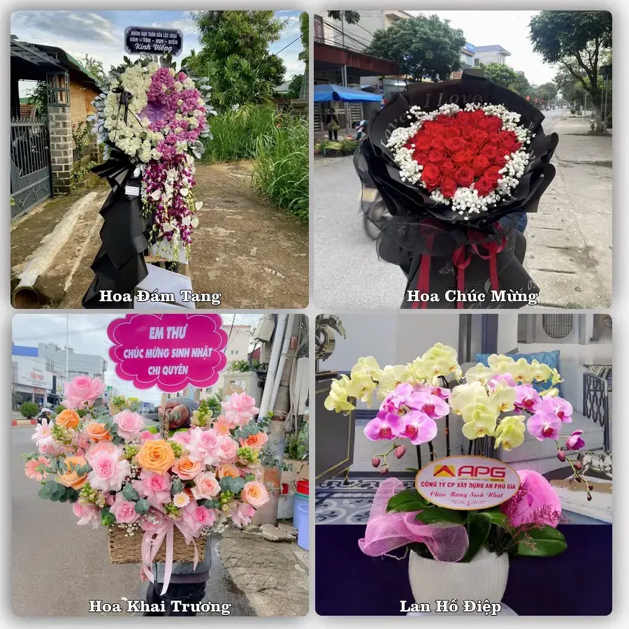Shop hoa tươi Xã Sơn Đông, Phú Thọ – giao hoa tận nơi theo yêu cầu