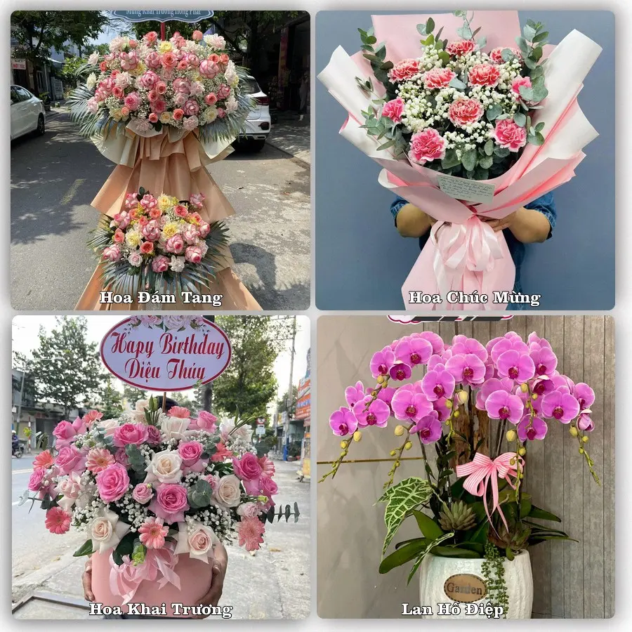 Dịch vụ đặt hoa và giao tận nơi tại Xã An Lạc Thôn - Thành phố Cần Thơ