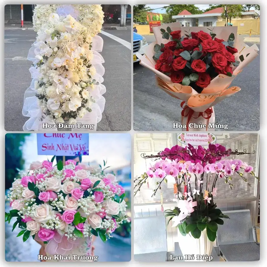 Dịch vụ đặt hoa và giao tận nơi tại Xã Nam Xang - Tỉnh Ninh Bình