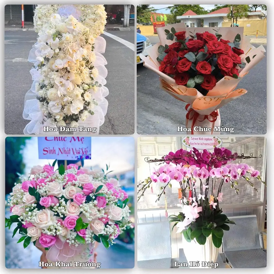 Dịch vụ đặt hoa và giao tận nơi tại Xã Nam Xang - Tỉnh Ninh Bình