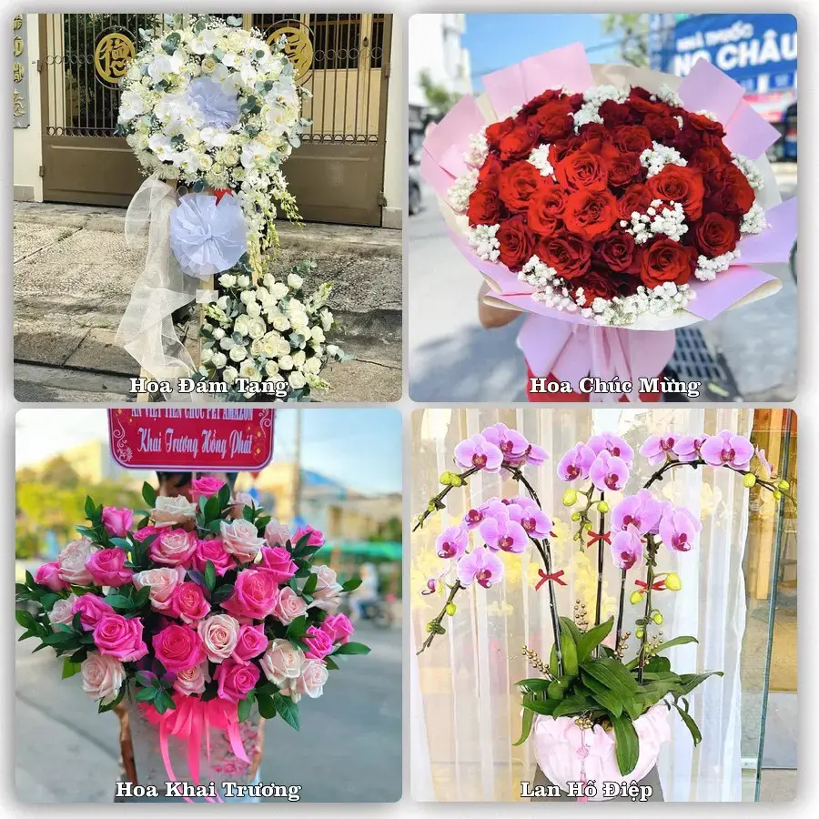 Đặt hoa tươi tại Xã Nam Xang, Ninh Bình – chọn mẫu theo ngân sách