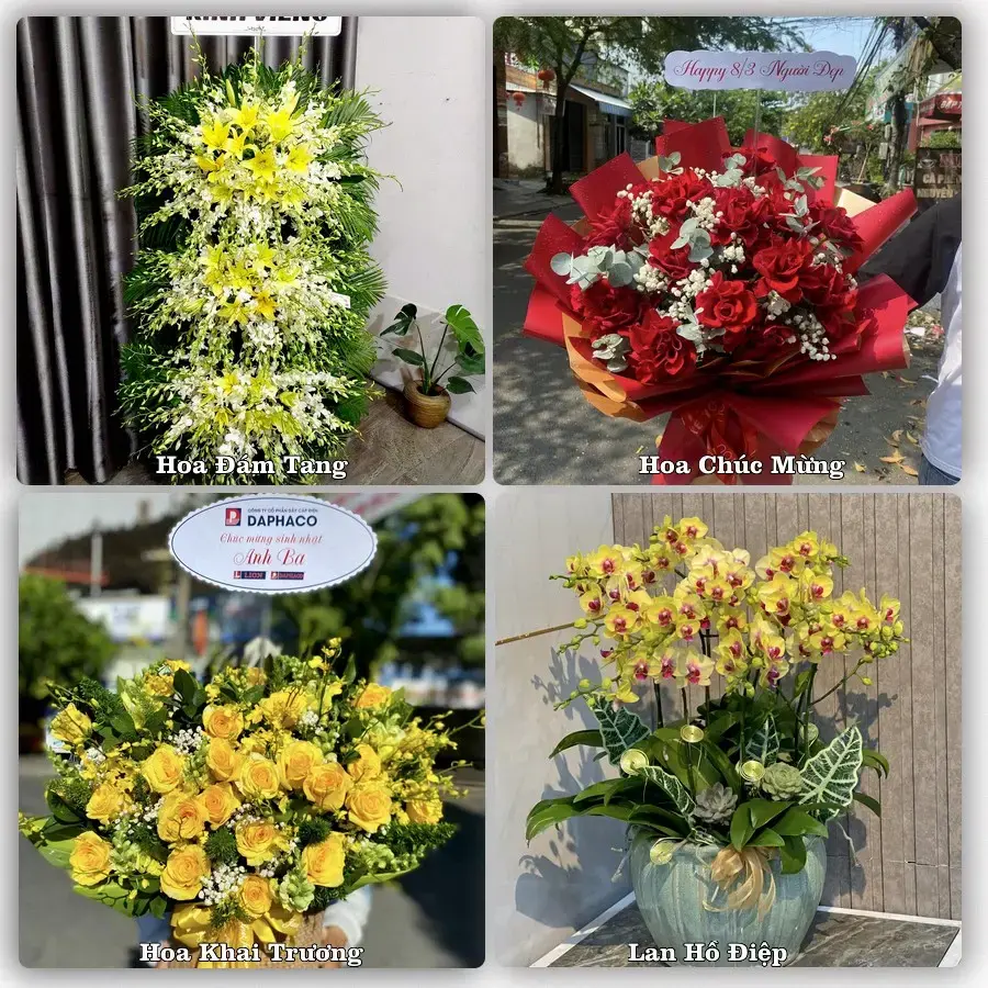 Dịch vụ đặt hoa và giao tận nơi tại Xã Ngự Thiên - Tỉnh Hưng Yên