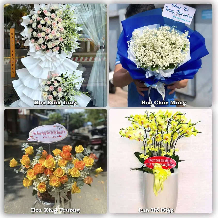 Dịch vụ đặt hoa và giao tận nơi tại Phường Nhân Hòa - Tỉnh Bắc Ninh