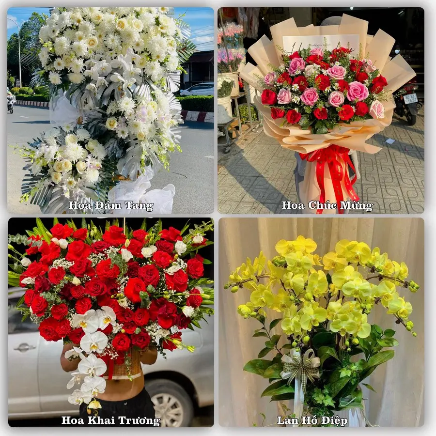 Dịch vụ đặt hoa và giao tận nơi tại Xã Phước Lý - Tỉnh Tây Ninh