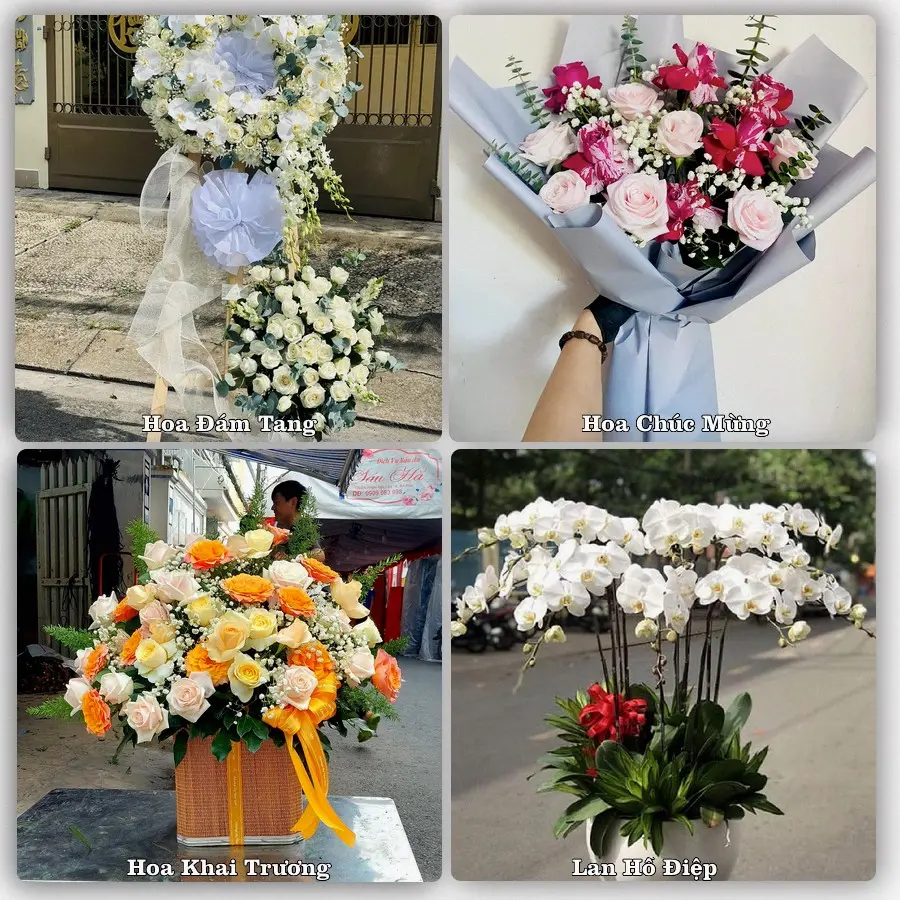 Dịch vụ đặt hoa và giao tận nơi tại Xã Tân Hương - Tỉnh Đồng Tháp