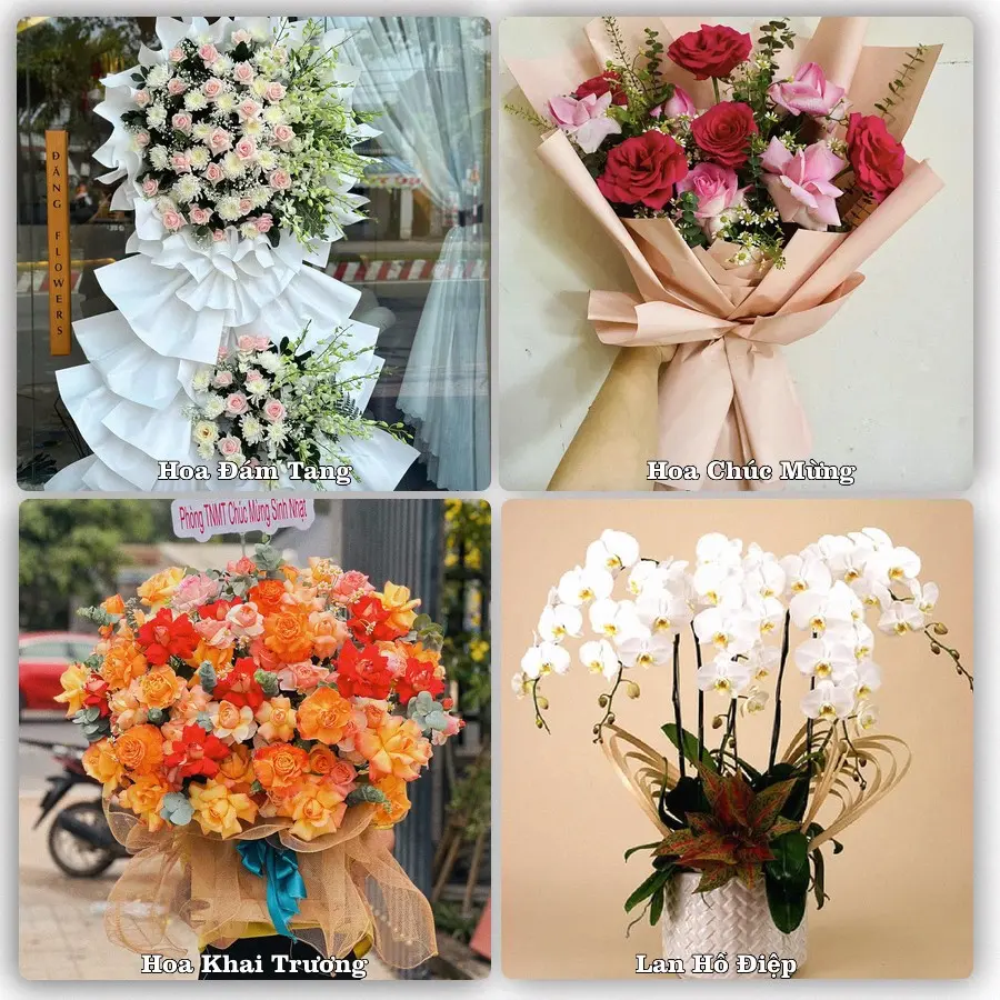 Dịch vụ đặt hoa và giao tận nơi tại Phường Buôn Hồ - Tỉnh Đắk Lắk