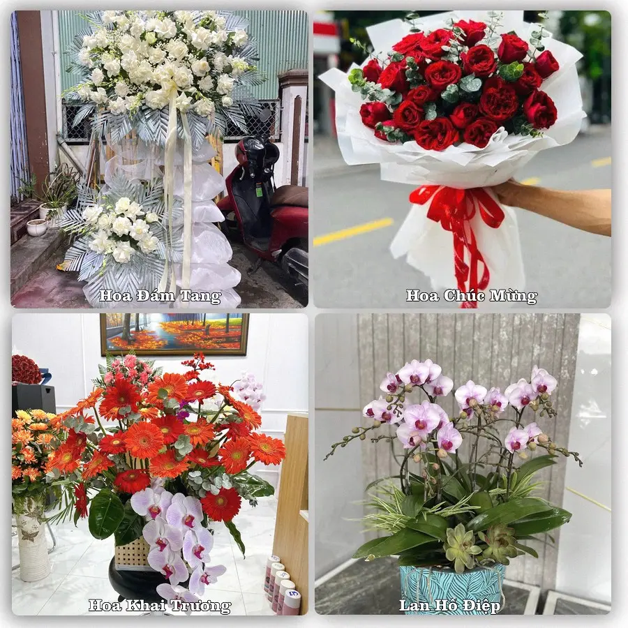 Dịch vụ đặt hoa và giao tận nơi tại Xã Đại Đồng - Tỉnh Bắc Ninh