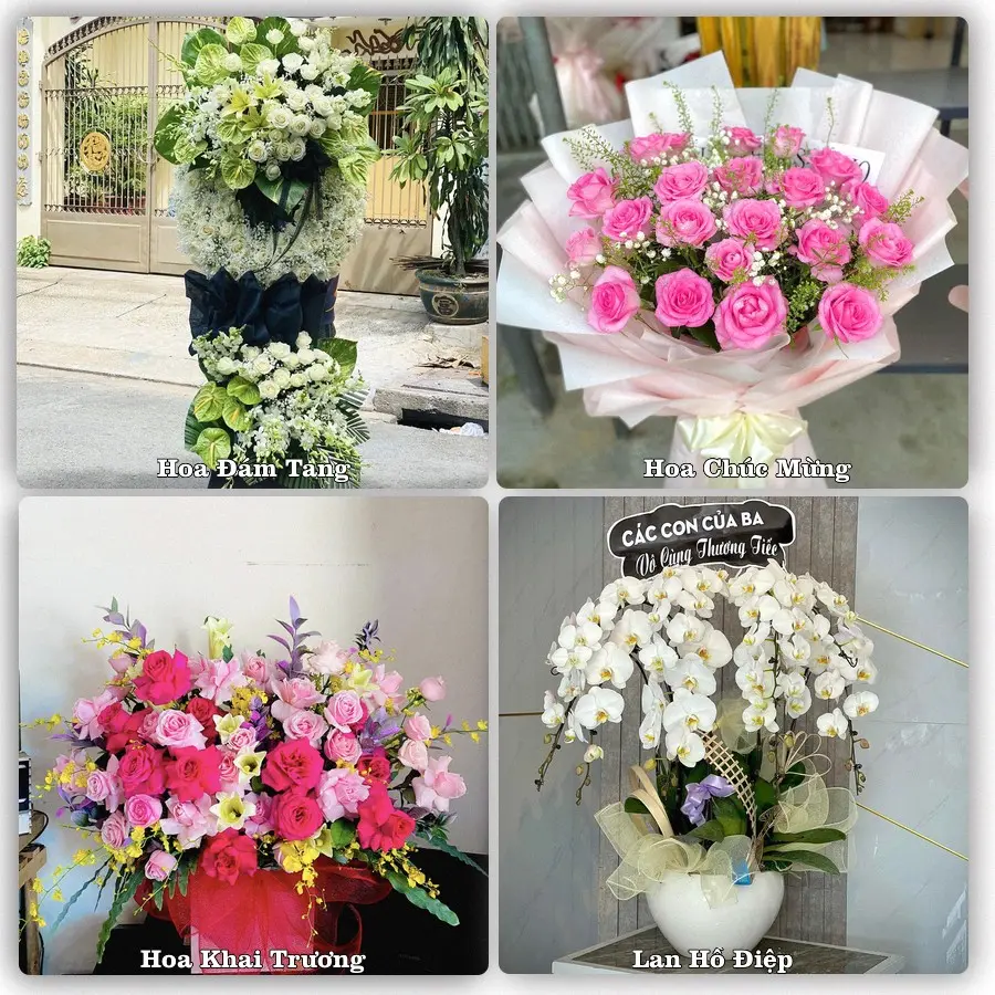 Dịch vụ đặt hoa và giao tận nơi tại Phường Phước Thới - Thành phố Cần Thơ