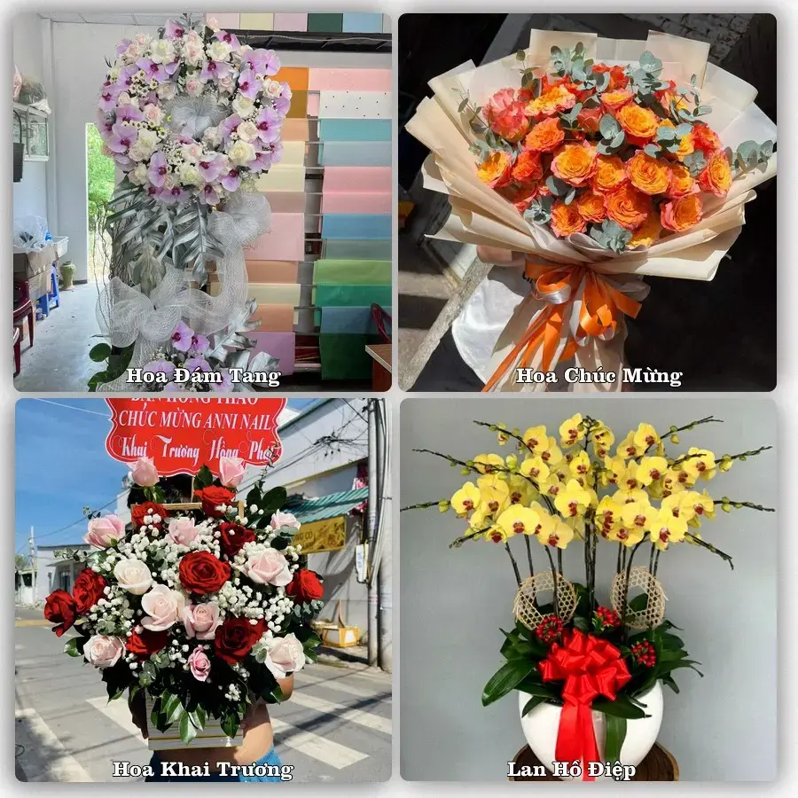 Tiệm hoa tươi Phường Phước Thới, Cần Thơ – hoa sinh nhật và khai trương