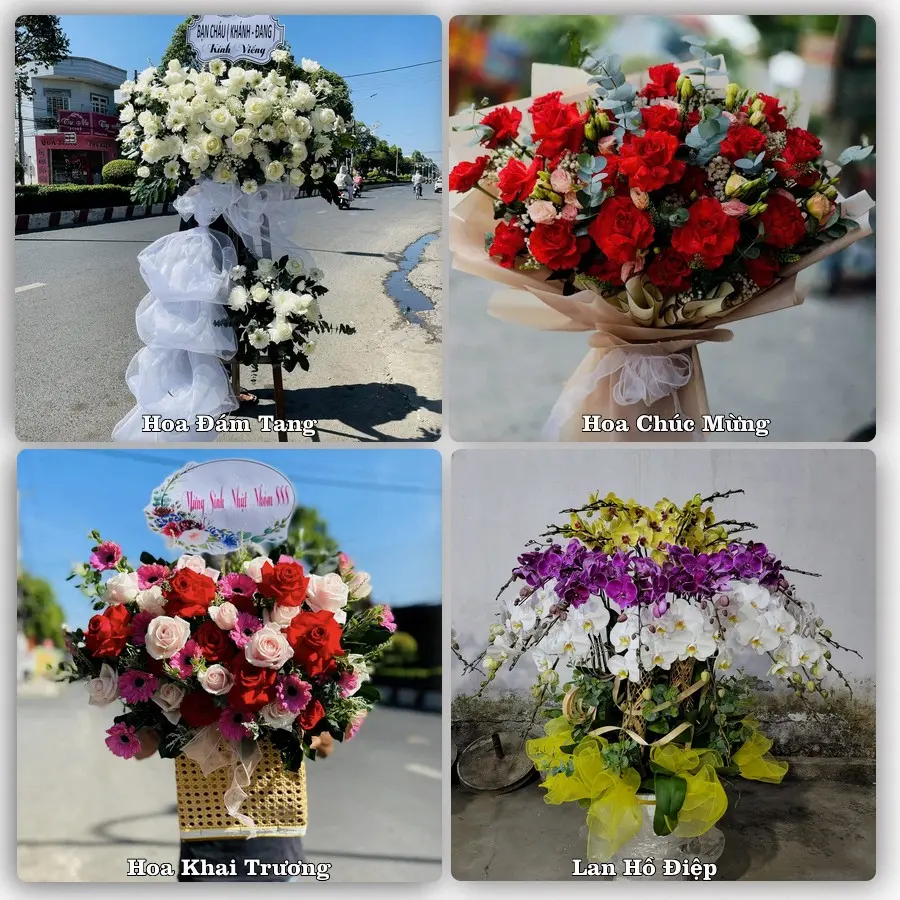 Dịch vụ đặt hoa và giao tận nơi tại Xã Tân Nhuận Đông - Tỉnh Đồng Tháp
