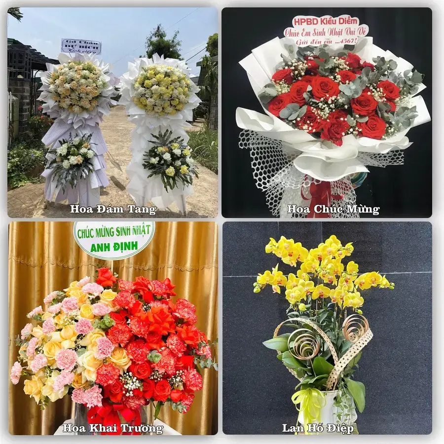 Tiệm hoa tươi Xã Tân Nhuận Đông, Đồng Tháp – hoa sinh nhật và khai trương