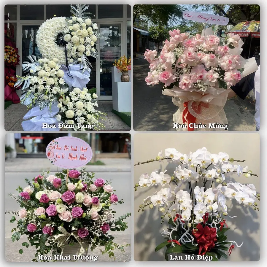 Dịch vụ đặt hoa và giao tận nơi tại Xã Vị Thanh 1 - Thành phố Cần Thơ