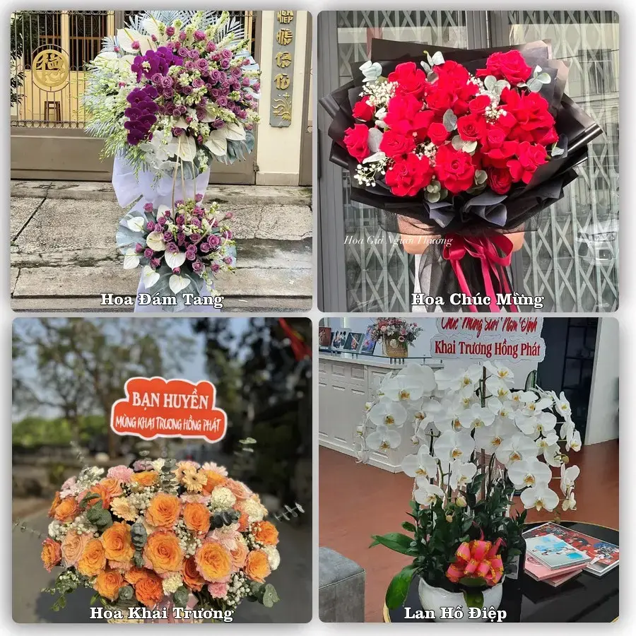 Tiệm hoa tươi Xã Vị Thanh 1, Cần Thơ – hoa sinh nhật và khai trương