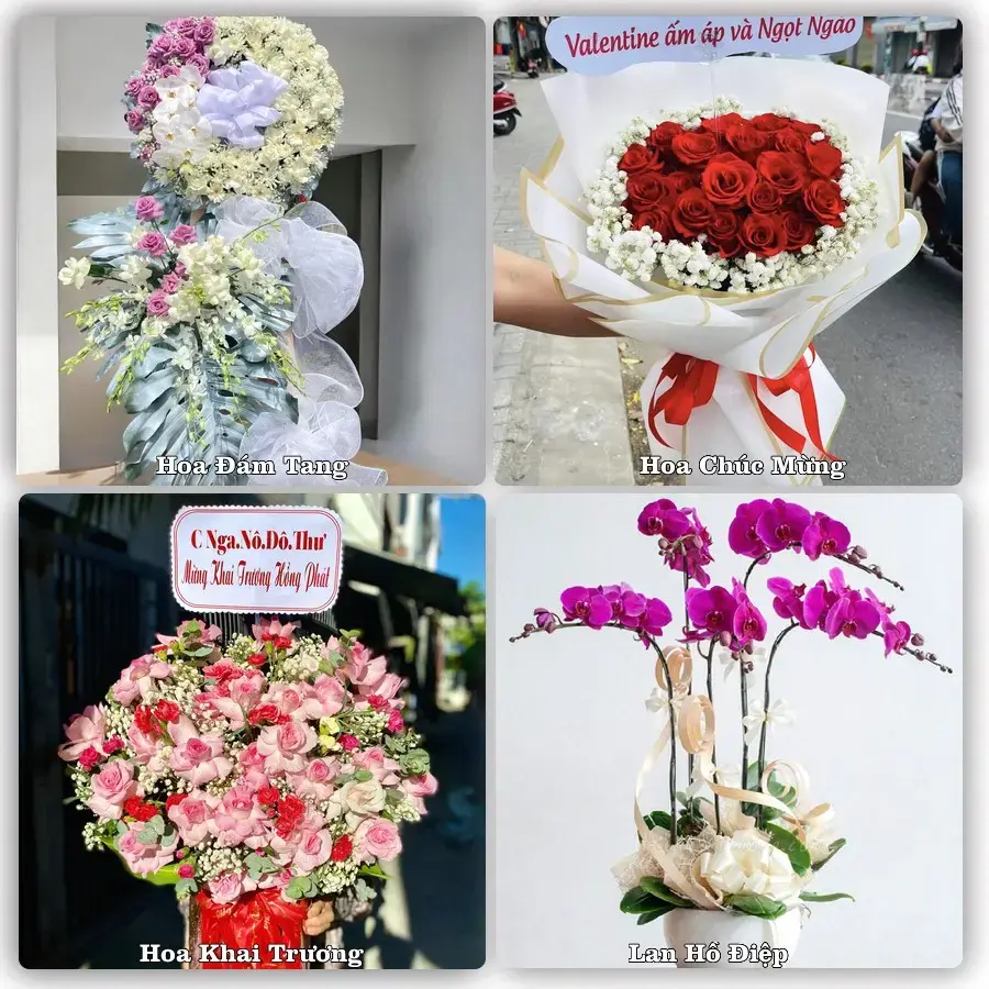 Tư vấn chọn hoa theo người nhận và dịp tặng tại Xã An Long - Tỉnh Đồng Tháp