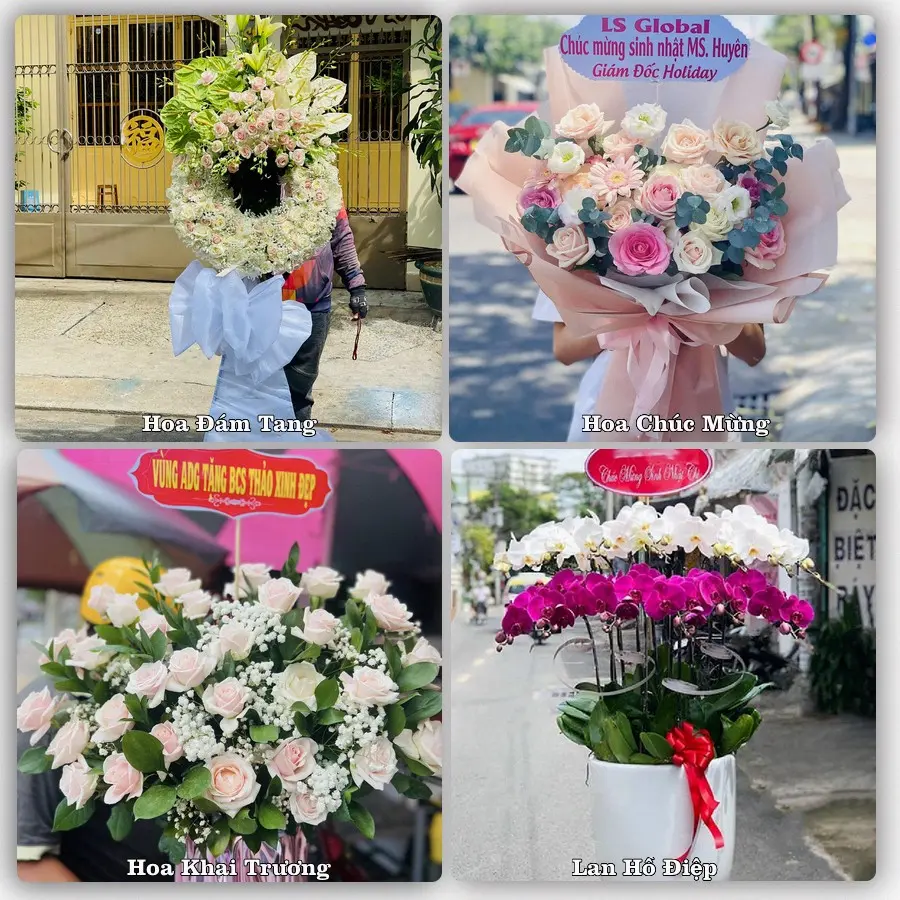 Tư vấn chọn hoa theo người nhận và dịp tặng tại Xã Hồ Tràm - Thành phố Hồ Chí Minh
