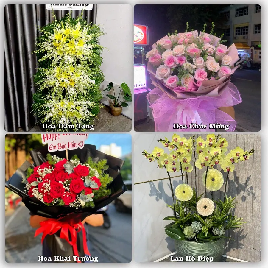 Dịch vụ đặt hoa và giao tận nơi tại Xã Mỹ Lộc - Tỉnh Tây Ninh
