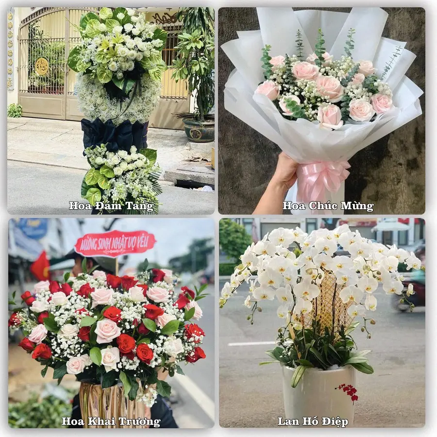 Dịch vụ đặt hoa và giao tận nơi tại Xã Sơn Đồng - Thành phố Hà Nội
