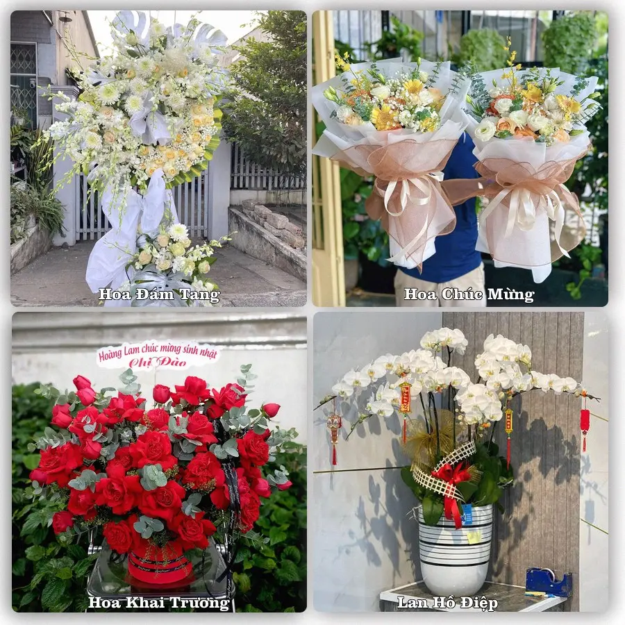 Dịch vụ đặt hoa và giao tận nơi tại Phường Tam Long - Thành phố Hồ Chí Minh