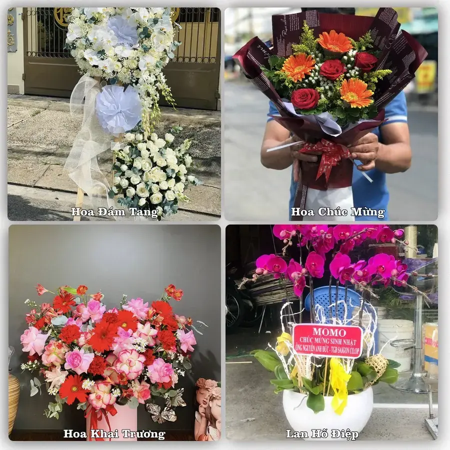 Dịch vụ đặt hoa và giao tận nơi tại Xã Tiên Trang - Tỉnh Thanh Hóa