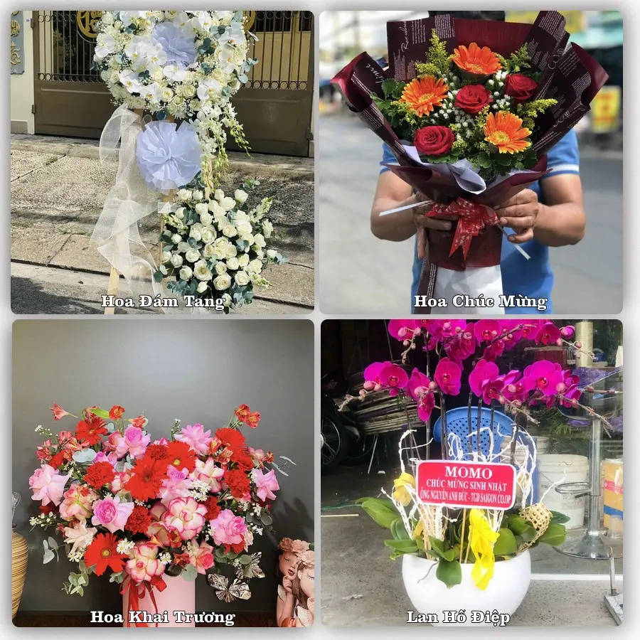 Dịch vụ đặt hoa và giao tận nơi tại Xã Tiên Trang - Tỉnh Thanh Hóa
