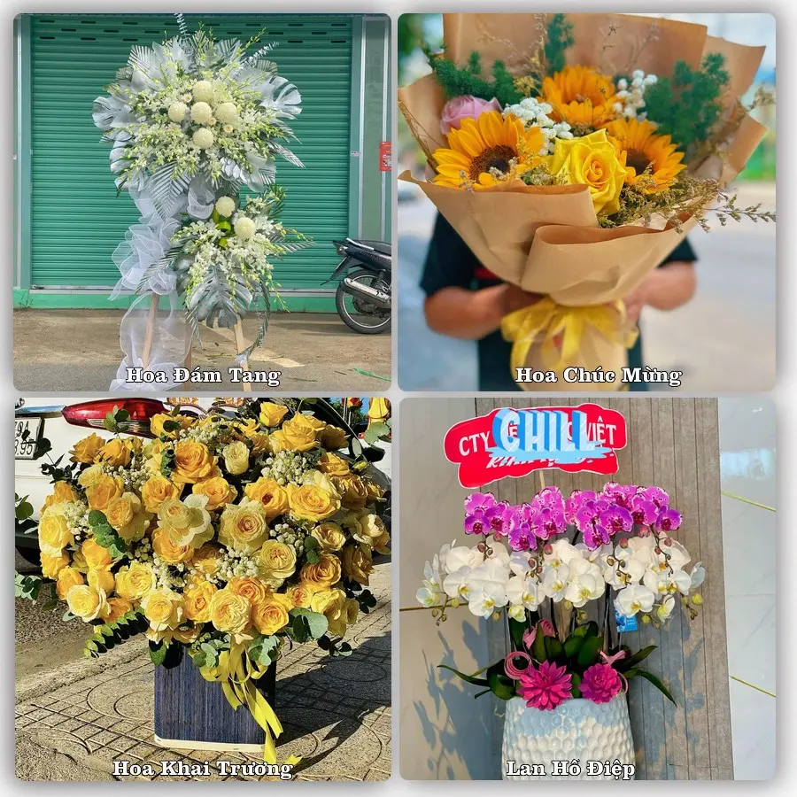 Dịch vụ đặt hoa và giao tận nơi tại Xã Tuy Phước Bắc - Tỉnh Gia Lai