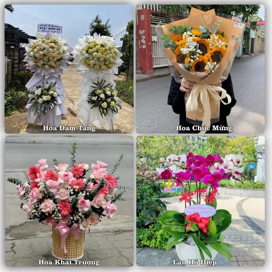 Dịch vụ đặt hoa và giao tận nơi tại Phường Cai Lậy - Tỉnh Đồng Tháp