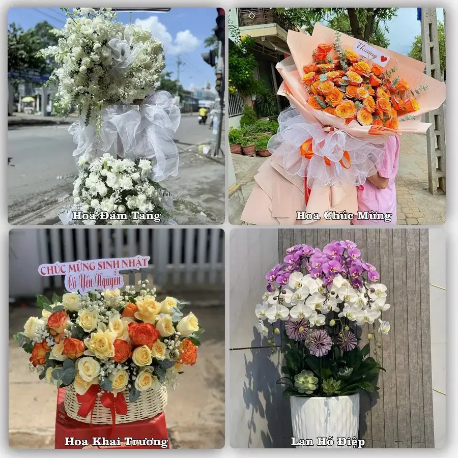 Điện hoa Xã Cần Giuộc, Tây Ninh – đặt online, xem hình trước khi giao