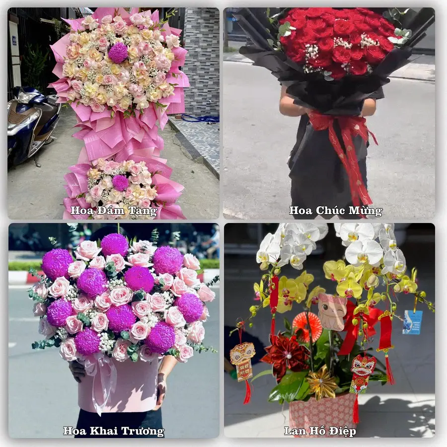 Tư vấn chọn hoa theo người nhận và dịp tặng tại Xã Cần Giuộc - Tỉnh Tây Ninh
