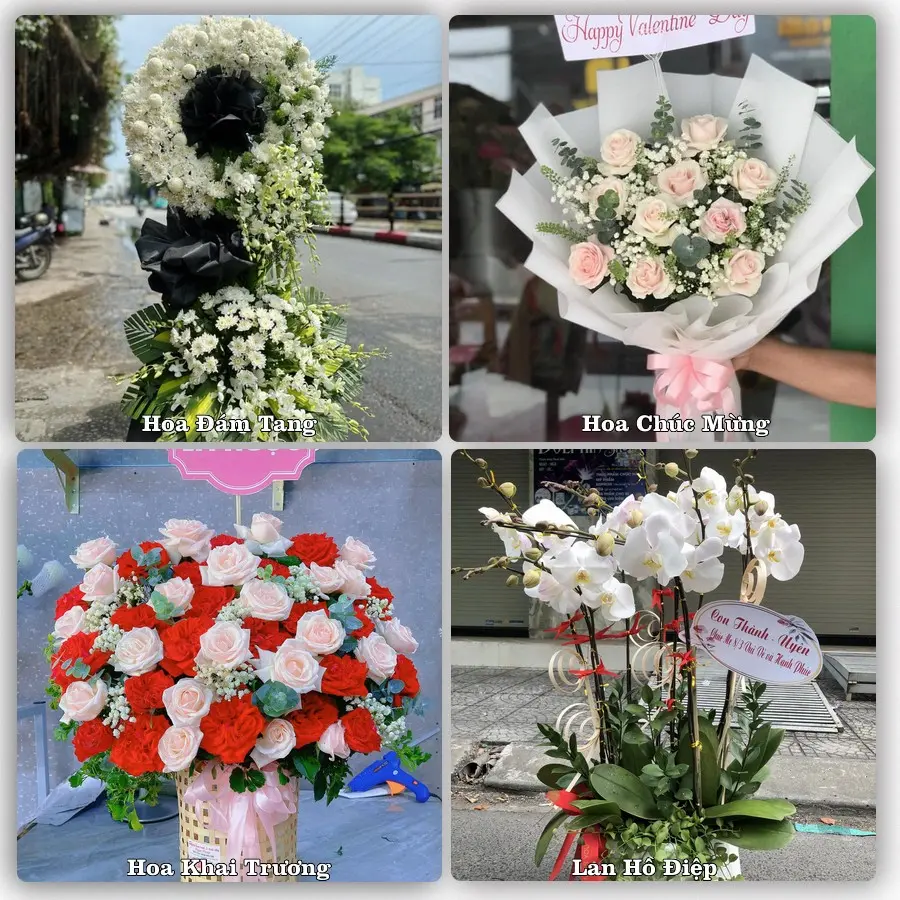 Dịch vụ đặt hoa và giao tận nơi tại Phường Hòa Bình - Thành phố Hải Phòng