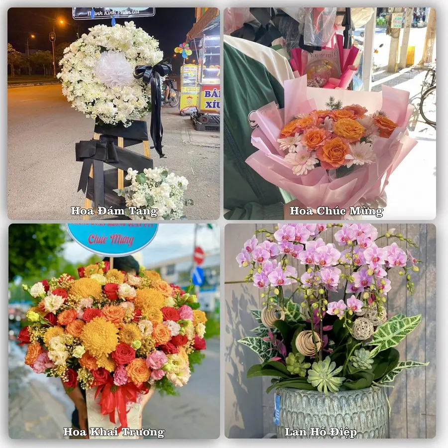 Dịch vụ đặt hoa và giao tận nơi tại Phường Phong Châu - Tỉnh Phú Thọ