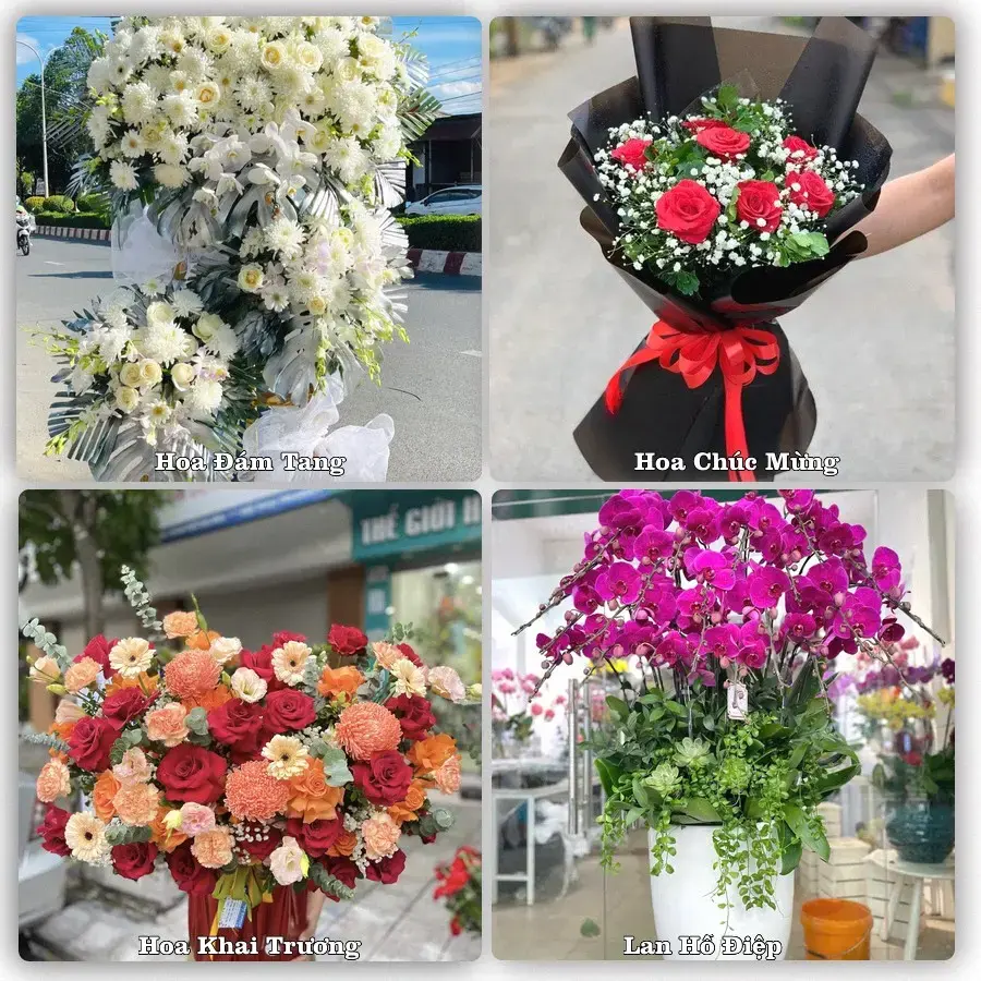Dịch vụ đặt hoa và giao tận nơi tại Xã Tân Phú - Tỉnh Đồng Nai