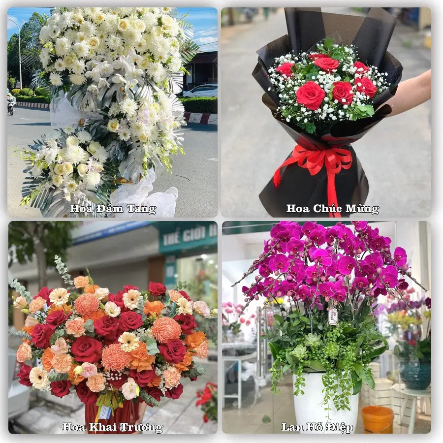 Dịch vụ đặt hoa và giao tận nơi tại Xã Tân Phú - Tỉnh Đồng Nai