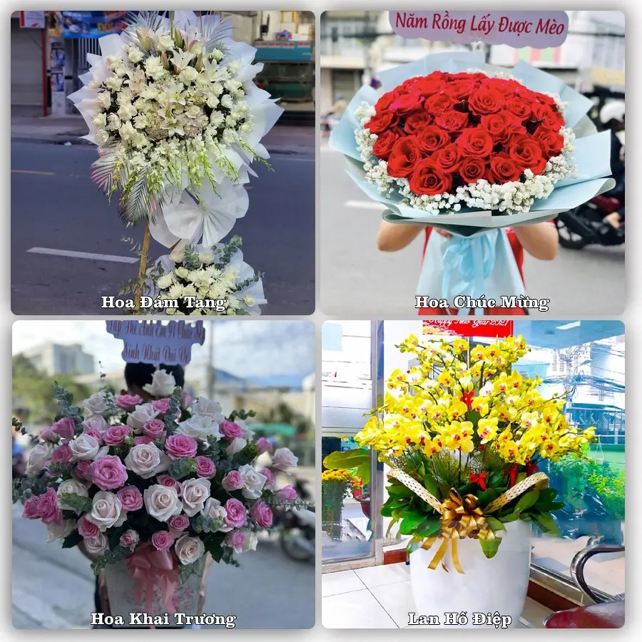 Dịch vụ đặt hoa và giao tận nơi tại Phường Thanh Đức - Tỉnh Vĩnh Long